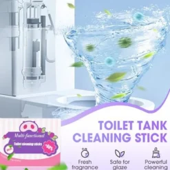 Sale Multifunktionella Toalettrengöringsstavar - Drop-in Tankrengörare & Fräschare med Långvarig Fräschör för Toalettskålen (1)