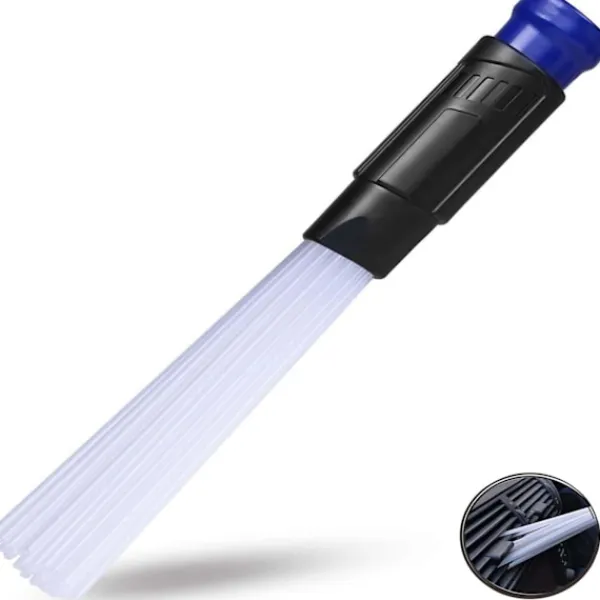 Hot Multifunktionellt dammsugarmunstycke, borste för ventiler, lådor och bil.