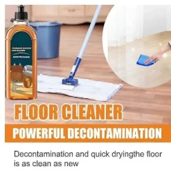 Clearance Munich Sunny Golvrengöring, 5 i 1 golvrengöring, Rengöringslösning för trägolv