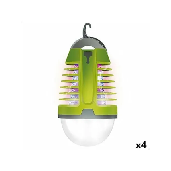Hot BIGBUY PRODUCTOS DE HOGAR Myggavvisande lampa - BigBuy - Modell 10465 - Plast - Flerfärgad - 4 enheter