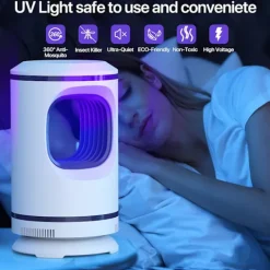 Discount Myggdödande lampa, 360° insektsfälla, USB-laddning