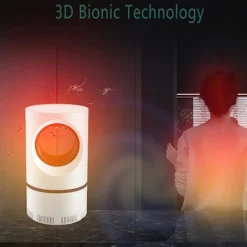 Best Myggdödande lampa elektrisk uppladdningsbar zapper bug fly insektsfälla UV-ljus