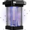 Xuigort Myggdödande lampa för utomhus- och inomhusbruk, solcellsbaserad UV-myggdödande lampa, elektrisk lampa för insektsfångst