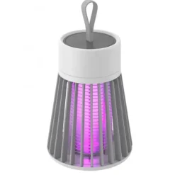 Best Myggdödande lampa med låg brus och låg strålning, USB-laddning, multifunktionell bärbar mygglampa för hem och camping [modell med rak kontakt] (Gray)Type1 | Fyndiq