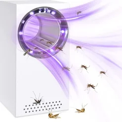 Outlet Myggdödare, flugdödare tyst elektrisk UV-flugfångare myggdödare med USB-strömförsörjning bärbar insektsdödare