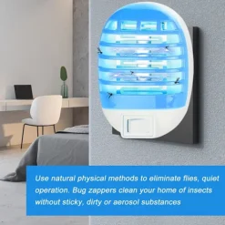 Online Myggdödarlampa, Anti-Mygglampa, 4-pack Anti-Mygglampa, Elektrisk Insektsdödare för Hem, Trädgård