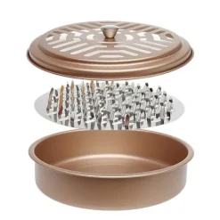 Outlet Myggspiralhållare, fackram, rostfritt stål, runt stativ, silver, silver