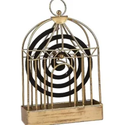 Hot Myggspiralhållare i Metall, Insektsavvisande Stativ, Nordisk Retro Järn Insektshållare, Avvisande Stativ med Spiral i Rostfritt Stål för Myggspiral