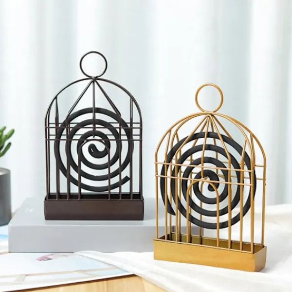 Myggspiralhållare Metal Myggspiralhållare för sommaren mot myggor Insekter Myggmedelsställ