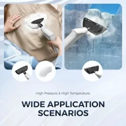 Hot NA/Ångrengörare, Uppgraderad 2500W Handhållen Ångrengörare, Högtryckstvätt för Rengöring, Bärbar Ångrengörare för,A