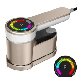 Hot Ångare för Kläder, 6 Lägen Klädångare, Portabel Kompakt Klädångare Strykmaskin för Hemresor, EU-kontakt