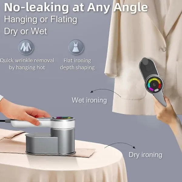 Online Ångare för Kläder, 6 Lägen Klädångare, Portabel Handhållen Klädångare Strykmaskin för