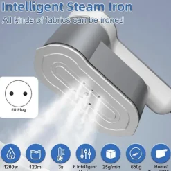 Online Ångare för Kläder, 6 Lägen Klädångare, Portabel Handhållen Klädångare Strykmaskin för