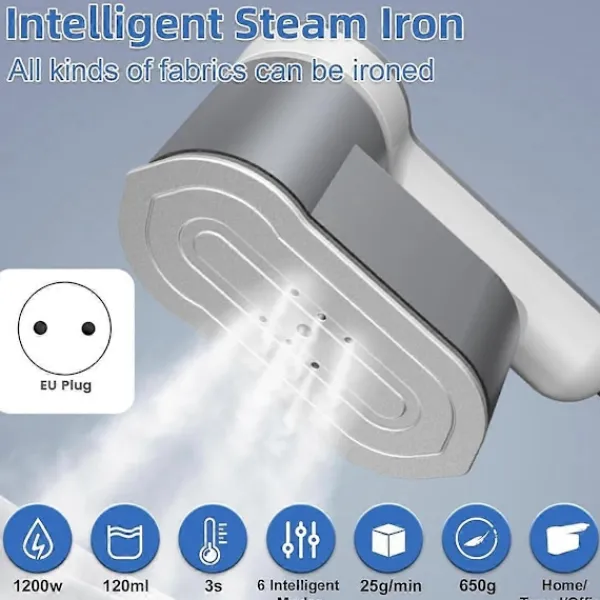 Online Ångare för Kläder, 6 Lägen Klädångare, Portabel Handhållen Klädångare Strykmaskin för