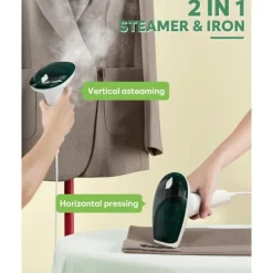 Clearance Ångare för Kläder, Portabel Mini Reseplaggångare, 20-sekunders Snabb Uppvärmning, Starkt Penetrerande Ånga, för Hem, Kontor och Resor