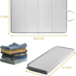 New Ångbräda för kläder, stativ för ångning av kläder, ångplatta, hängande strykbräda, ångare för kläder, hängande ångstrykjärnsplatta (ångbräda)