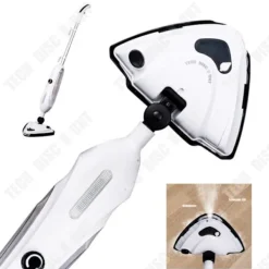 TECH DISCOUNT Ångmopp - TD® - Bärbar - Dubbel tank - 1500W - Hemstädning