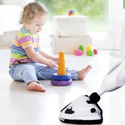 TECH DISCOUNT Ångmopp - TD® - Bärbar - Dubbel tank - 1500W - Hemstädning