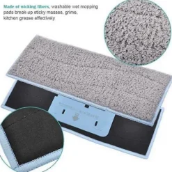 Hot Ångmopp Golvtrasor + Moppöverdrag För Kärcher Easyfix Sc1 Sc2 Sc3 Sc4 Hushålls Sopmaskin Rengöringsverktyg Ersättning