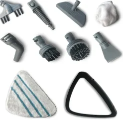 New Champion Ångmopp 10-in-1 1500W SM210 Vit/Svart