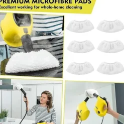 Clearance Ångmopp Mikrofiberdukar EasyFix SC 1-5 Ersättningsset