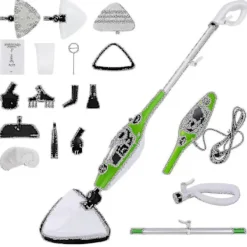 Hot Ångmopp Ångrengörare Handhållen Upprätt Golvångare 10-i-1 Ångrengörare - Kb