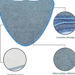 Discount DAO Ångmopp Pads för Dirt Devil DSS04-E01 Ångrengöringsborste (4-pack) [DB]