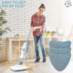 Hot Ångmopp Pads för Dirt Devil DSS04-E01 Ångrengöringskvast (4-pack)