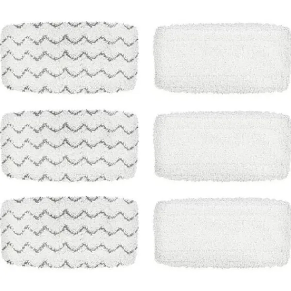 Best Generic Ångmoppdynor för Bissell PowerFresh Vac & Steam 2747A, 1132154316321652 Symphony Dammsugare och Ångmopp-serien, 6-pack