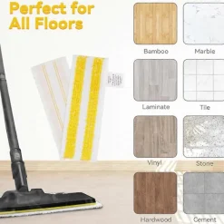 Ångmoppdynor för Karcher EasyFix SC2 SC3 SC4 SC5 Handhållen Dammsugare Tillbehör Tvättbar Mikrofiber