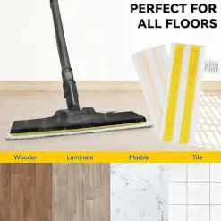 Online FMYSJ Ångmoppdynor för Kärcher EasyFix SC2 SC3 SC4 SC5 Ångrengörare, Mikrofiber Tvättbara Återanvändbara (FMY) Yellow