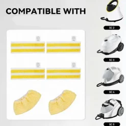 Sale DAO Ångmoppdynor för Kärcher EasyFix SC2 SC3 SC4 Ångrengörare [DB] Yellow 39