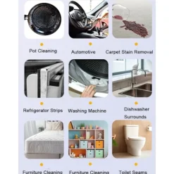 Best Ångrengörare Multifunktionell Högtryck 6-Hastighetsjustering Lämplig För Kök Och Bil Dekontaminering Orange