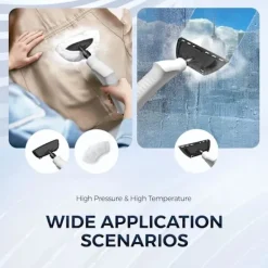 Hot Ångrengörare, Uppgraderad 2500W Handhållen Ångrengörare, Högtryckstvätt för Rengöring, Bärbar Ångrengörare för {KDO},ta