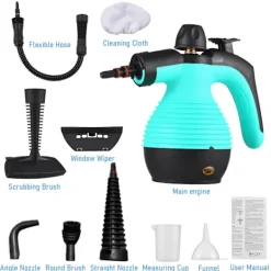 Sale Ångrengörare 1050W Högtemperatur Högtryck Bärbar Handhållen Ångrengörare för Hem Soffa Fönster Bilsäten