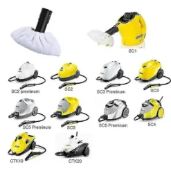 Clearance unbranded Ångrengörings Mikrofiber Ersättningsdukar Set - 10 Ersättningsdukar För Handhållna Ångrengörare - Lämpliga För Tvättmaskiner - Ångrengöring