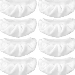 Ångrengöringsdukar - Universal Mikrofiberdukset - Ersättningsdukar för Ångrengörare - 8-pack - Vit