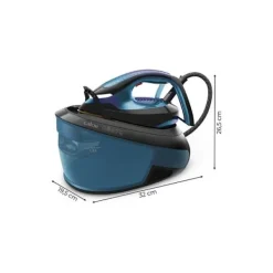 Sale CALOR Ångstation Express Vision Automatisk justering Blå/Svart SV8151C0 - Boreal blå & svart Boreal blå & svart