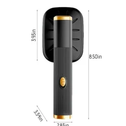 Clearance DMstore Ångstrykjärn för kläder Uppgradering Bärbar Mini Strykjärn, 180° Rotationsbar Handhållen Ångstrykjärn, Vikbar Reskläder för Tygkläder, Bra för Free Size | Fyndiq Black