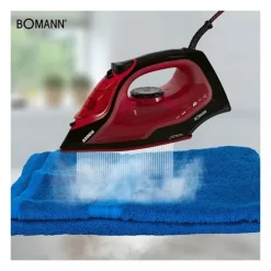 Hot BOMANN Ångstrykjärn med 7 funktioner 2200W DB 6035 CB Svart/Röd