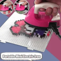 Online FMYSJ Ångstrykjärn Portabel Mini Elektrisk Strykjärn Rese Plastpärlor Kläder Sybehör Rea-Bra (FMY)
