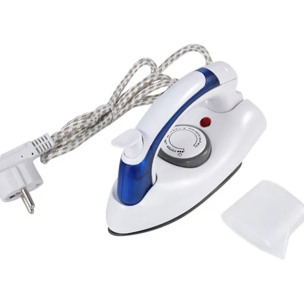 Online Ångstrykjärn Portabelt Vikbart Ångstrykjärn Mini Resestrykjärn kompatibel Kläder Tempera