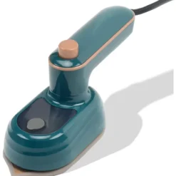 Online Ångstrykjärn: Resestrukjärn, Mini Strykjärn, Snabb Uppvärmning, 50 ML Vattentank, Vått och Torrt för Hemmet och Resor, Grön