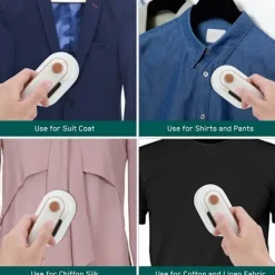 Best Ångstrykjärn: Resestrykjärn - Ministrykjärn - 20s Snabb Uppvärmning - 50ML Vattentank - Vått och Torrt för Hem och Resa - Vit