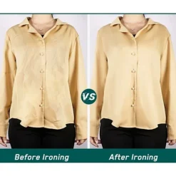 New Ångstrykjärn: Resestrykjärn - Ministrykjärn - 20s Snabb Uppvärmning - 50ML Vattentank - Vått och Torrt kompatibelt med Hem och Resa - Vit【pl】