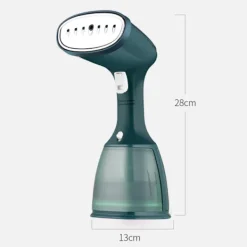Outlet Ångstrykjärn, steamer med 350 ml vattentank, bärbart resestrykjärn, för resor Dark Green