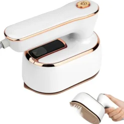 Sale Ångstrykjärn, 1000W Reseångstrykjärn, Snabb Uppvärmning Resestrykjärn Mini, 180° Vikbar Bärbar