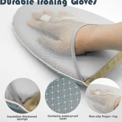 Best Ångstrykjärnshandske, Ångstrykjärnsvante Handhållen Strykbräda med Fingerslinga