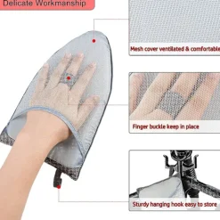 Outlet Ångstrykjärnshandske, värmebeständig ånghandske, ångstrykjärnsvante, tillbehör till ångstrykjärn, klädvård