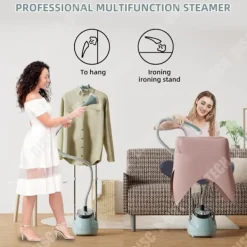 Discount LUNAVO Ångstrykningsapparat vertikal - TECH DISCOUNT - 1.6L - 1800W - 10 hastigheter - Högtemperatursterilisering